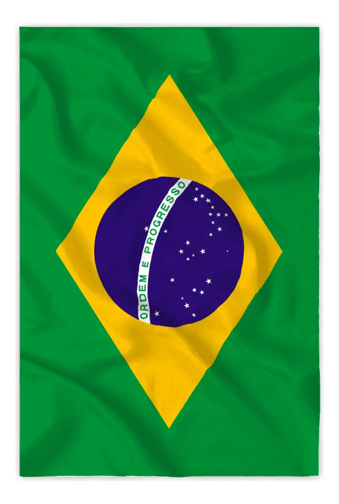 Canga Bandeira do Brasil 1,70 x 1,05